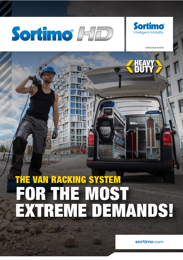 Regálové systémy do úžitkových vozidiel Sortimo HD Sortimo.sk